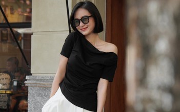 Áo lệch vai giúp nàng khoe trọn bờ vai quyến rũ