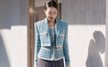 Áo tweed quyến rũ kiêu kỳ, nâng tầm mọi bản phối