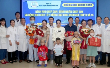 Thêm 4 bệnh nhân ghép tủy, ghép tạng xuyên Việt thành công ở Bệnh viện T.Ư Huế