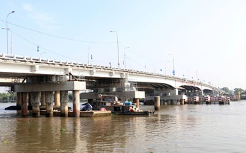 Cầu Bình Phước 1 hoàn thành nâng tĩnh không hơn 1m