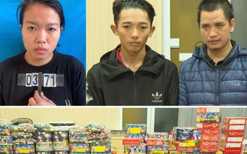 Bắt vụ buôn bán trái phép hơn nửa tấn pháo