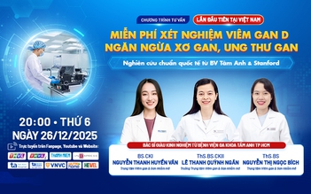 Miễn phí xét nghiệm viêm gan D, ngăn ngừa xơ gan, ung thư gan
