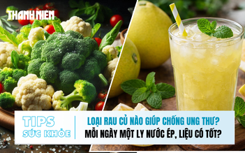 Bản tin sức khỏe 29.12: Loại rau củ nào giúp chống ung thư? | Mỗi ngày một ly nước ép, liệu có tốt?