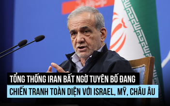 Tổng thống Iran tố Israel, Mỹ, châu Âu gây 'chiến tranh toàn diện'