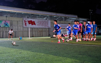 Tập luyện giữa mùa thi, Trường ĐH Kinh tế - Tài chính TP.HCM đặt mục tiêu đầy tham vọng