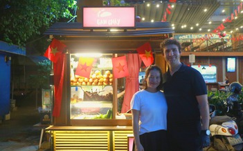 Tình yêu Việt Nam của anh Tây bán bánh mì