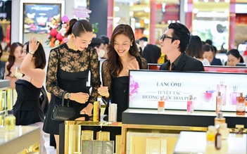 Mua sắm mỹ phẩm cao cấp và thưởng thức trà đẳng cấp trong cùng một điểm đến