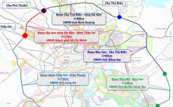 Đường Vành đai 4 TP.HCM đoạn qua Đồng Nai vốn 26.200 tỉ đồng sẽ sớm khởi công