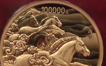 Trung Quốc phát hành bộ tiền xu năm Bính Ngọ 2026, có đồng vàng nặng 10 kg