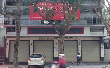 Tiệm vàng lớn ở Hà Tĩnh đóng cửa nhiều ngày qua