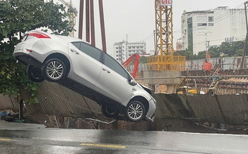 Đà Nẵng 'tuýt còi' đại công trình, khẩn cấp xử lý hố tử thần nuốt ô tô
