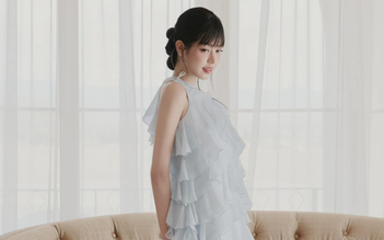 Đầm bèo nhún đa tầng 'lên ngôi', tạo vẻ đẹp bay bổng cho phái đẹp