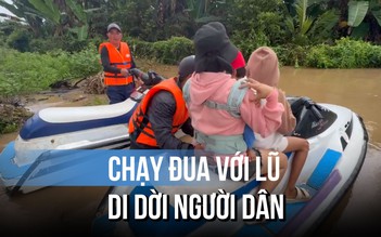 Di dời khẩn cấp hàng trăm hộ dân Hàm Liêm, Hàm Thuận do mưa lũ