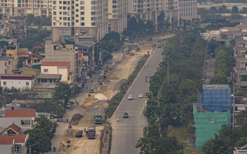 Đường nối 2 tuyến vành đai tại Hà Nội dần hình thành