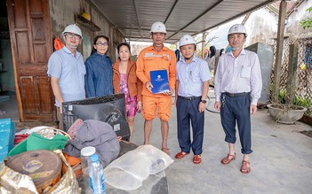 PC Đắk Lắk: Thăm hỏi, động viên gia đình CBCNV bị ảnh hưởng ngập lụt