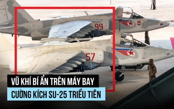 Vũ khí bí ẩn trên cường kích Su-25 Triều Tiên