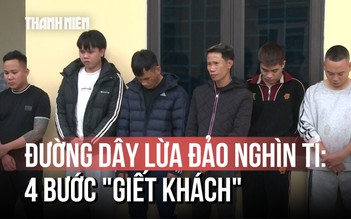 Triệt phá đường dây lừa đảo ngàn tỉ: Dùng kịch bản 4 bước 'giết khách'