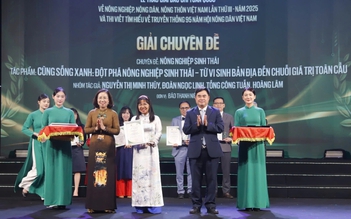 Vinh danh 45 tác phẩm báo chí viết về nông nghiệp chuyển đổi số