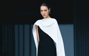 Đầm dự tiệc đơn sắc, ấn tượng ngay từ ánh nhìn đầu tiên