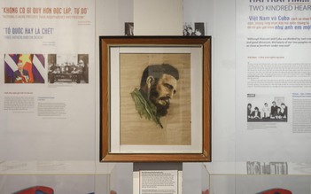 Bức họa quý về Chủ tịch Fidel Castro sau hơn 50 năm lưu giữ