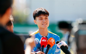 Minh Phúc quả quyết U.23 Việt Nam sẽ chỉnh thước ngắm để thắng Malaysia: Rủ nhau đi xem đối thủ đá Lào