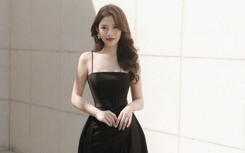 Váy hai dây giúp nàng khoe trọn nét gợi cảm sang chảnh