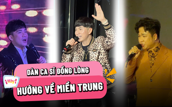 Quang Hà, Châu Gia Kiệt cùng dàn ca sĩ đồng lòng hướng về miền Trung