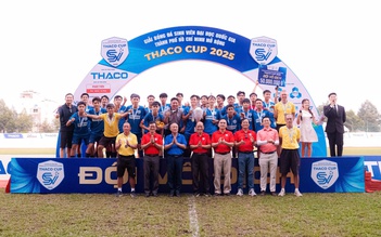 Chiến thắng nghẹt thở, Trường ĐH Bách khoa lần thứ 2 vô địch THACO CUP