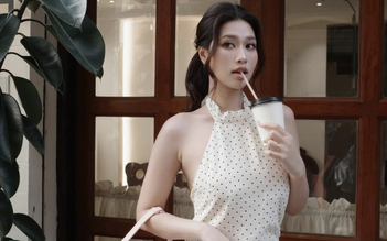 Họa tiết chấm bi trở lại mang theo vẻ đẹp dịu dàng