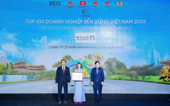 Masan High-Tech Materials được vinh danh Top 100 Doanh nghiệp bền vững Việt Nam