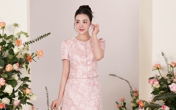 Nâng tầm sắc vóc, toát lên khí chất quý phái với chân váy gấm