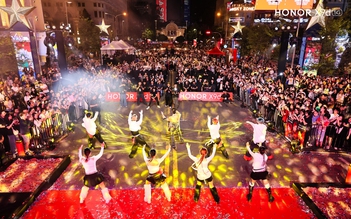 HONOR X9d ra mắt tại phố đi bộ-đại tiệc công nghệ và âm nhạc đặc sắc