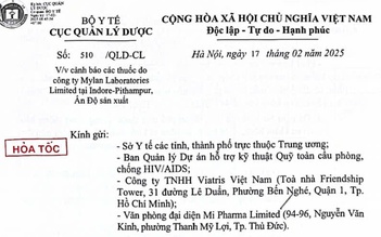 Dừng nhập khẩu, sử dụng 7 thuốc do một công ty của Ấn Độ sản xuất