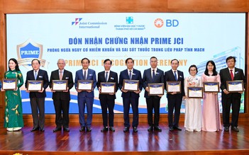 Bệnh viện ĐH Y Dược TP.HCM đón nhận chứng nhận JCI cho chương trình PRIME