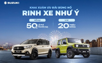 Suzuki khai xuân - Ưu đãi bùng nổ, rinh xe như ý