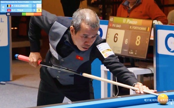 Trần Quyết Chiến ngược dòng ngoạn mục, billiards Việt Nam vào chung kết giải thế giới