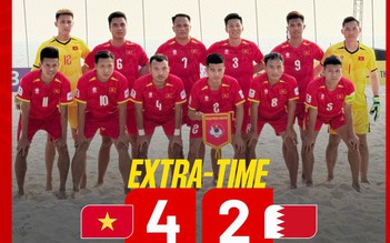 Thắng cựu vô địch châu Á, đội tuyển bãi biển Việt Nam sáng cửa vào tứ kết
