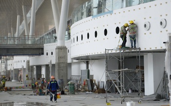 Nhà ga mới sân bay Tân Sơn Nhất đã về sát đích