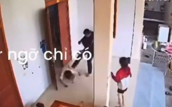 Điều tra vụ người đàn ông đánh vợ con dã man trong bữa cơm