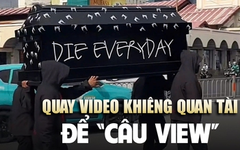 Lời khai của 'đạo diễn' video khiêng quan tài diễu qua chợ Bến Thành: Vì buôn bán ế ẩm