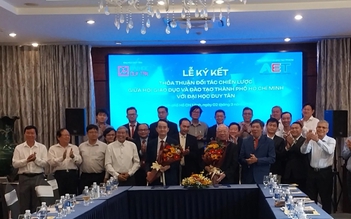 Hội Giáo dục và Đào tạo TP.HCM cùng Đại học Duy Tân ký kết hợp tác phát triển giáo dục