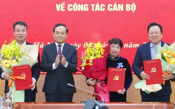 Bộ Chính trị bổ nhiệm 2 ủy viên T.Ư làm phó ban Chính sách, chiến lược T.Ư