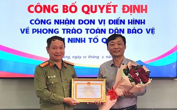 Mô hình phối hợp bắt trộm, tìm tài sản cho du khách được công nhận điển hình