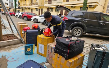 Công an Hà Nội cử 6 chiến sĩ tinh nhuệ tham gia đoàn hỗ trợ Myanmar