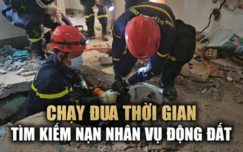 Cứu hộ động đất Myanmar: Cảnh sát Việt Nam ráo riết tìm kiếm trẻ em mắc kẹt