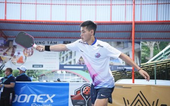 Trương Vinh Hiển thắng Lý Hoàng Nam ở tứ kết giải pickleball vô địch quốc gia 2025