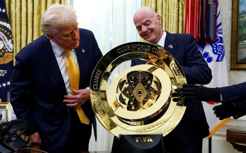 Chủ tịch FIFA gặp Tổng thống Mỹ Donald Trump: Chi 1 tỉ USD cho Club World Cup