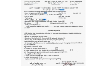 'Ngã ngửa' với giấy chuyển tuyến BHYT: Sao không chú thích hoặc thông báo cho bệnh nhân?