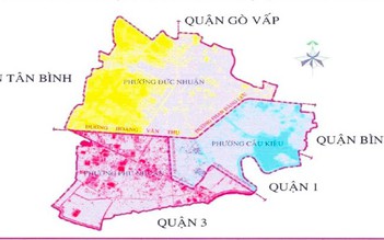 TP.HCM sáp nhập phường: Quận Phú Nhuận còn 3 phường, có tên Cầu Kiệu
