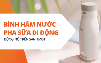 Bình đun, hâm nước pha sữa cầm tay: Ngành hàng đang bùng nổ trên sàn TMĐT